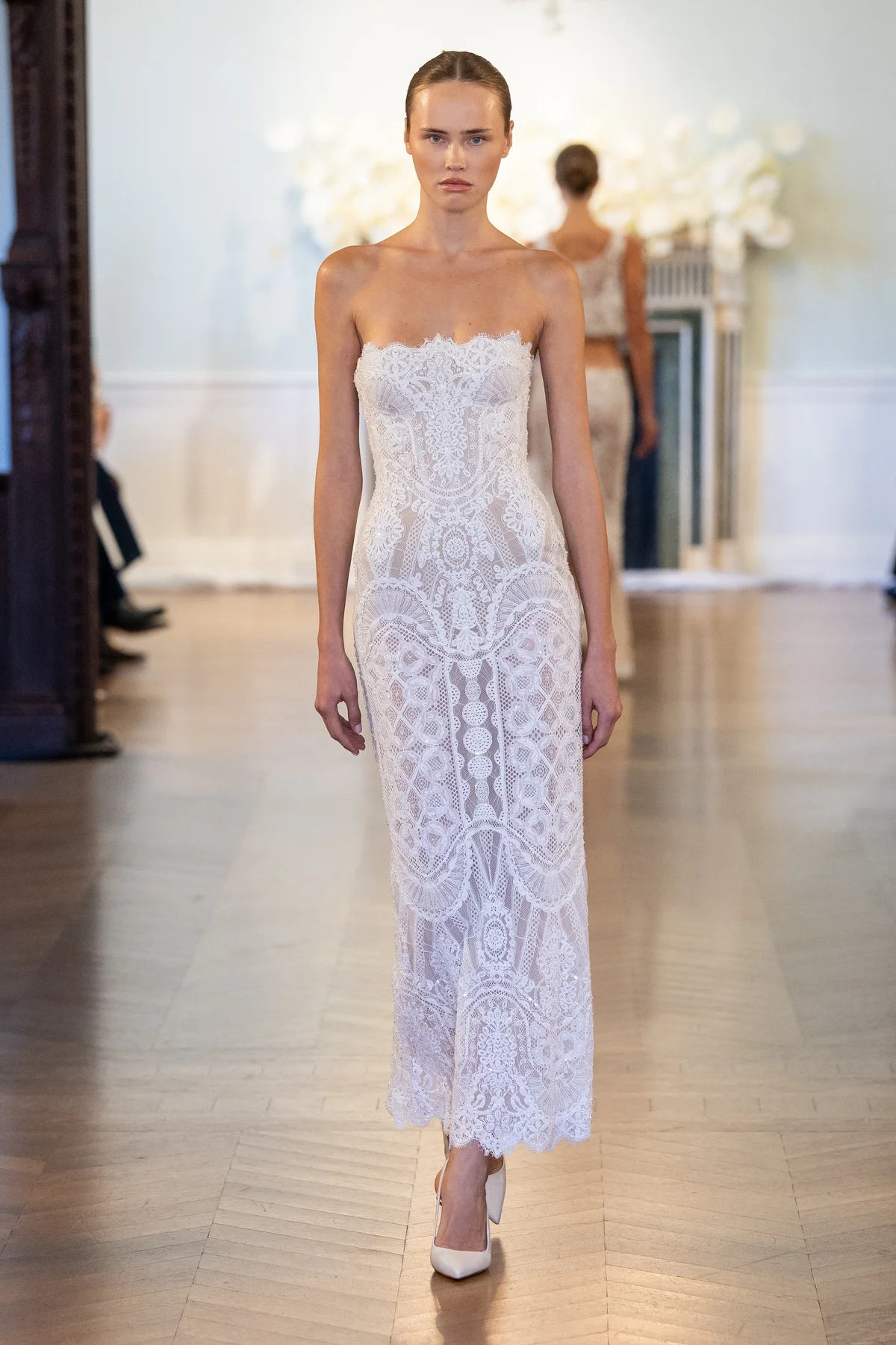 Made-to-order gown by Lee Petra Grebenau — gown