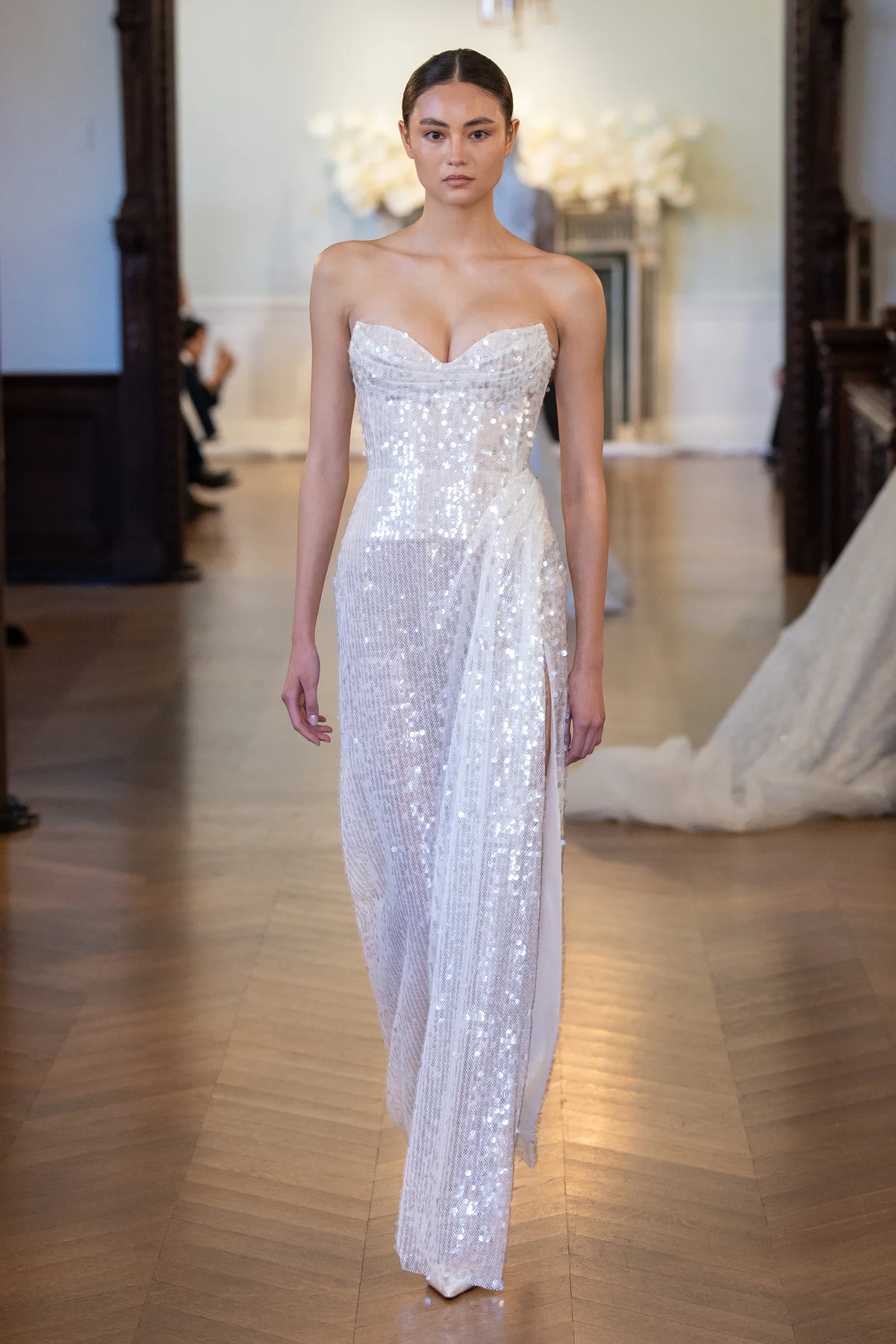 Made-to-order gown by Lee Petra Grebenau — gown